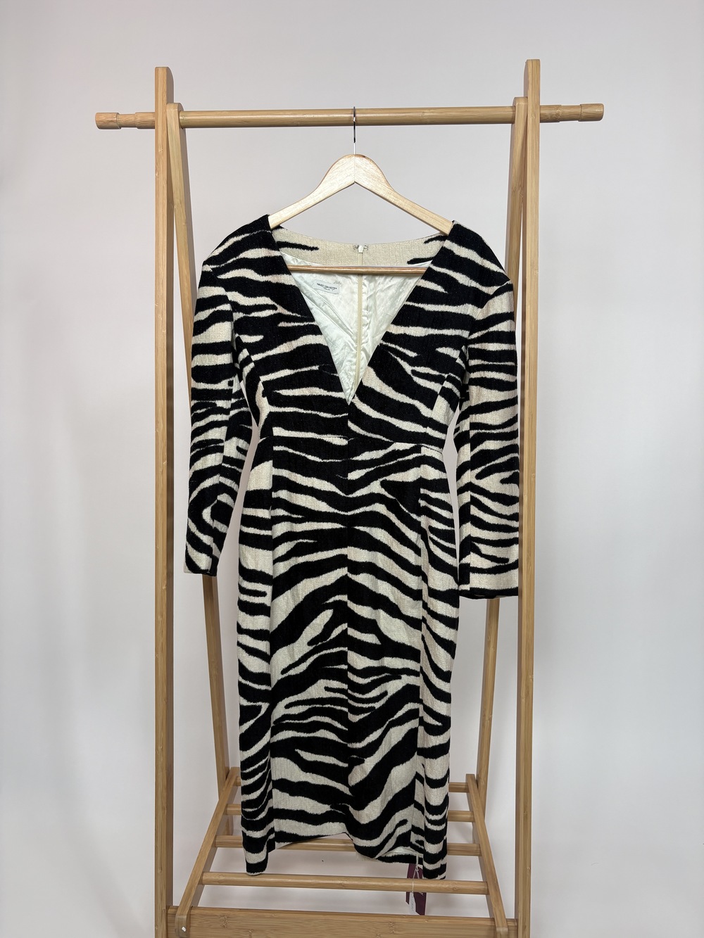 PF-1371 Dries Van Noten Zebra Dress